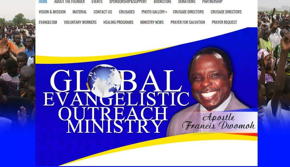 Global Evangelistic Outreach Ministry Website