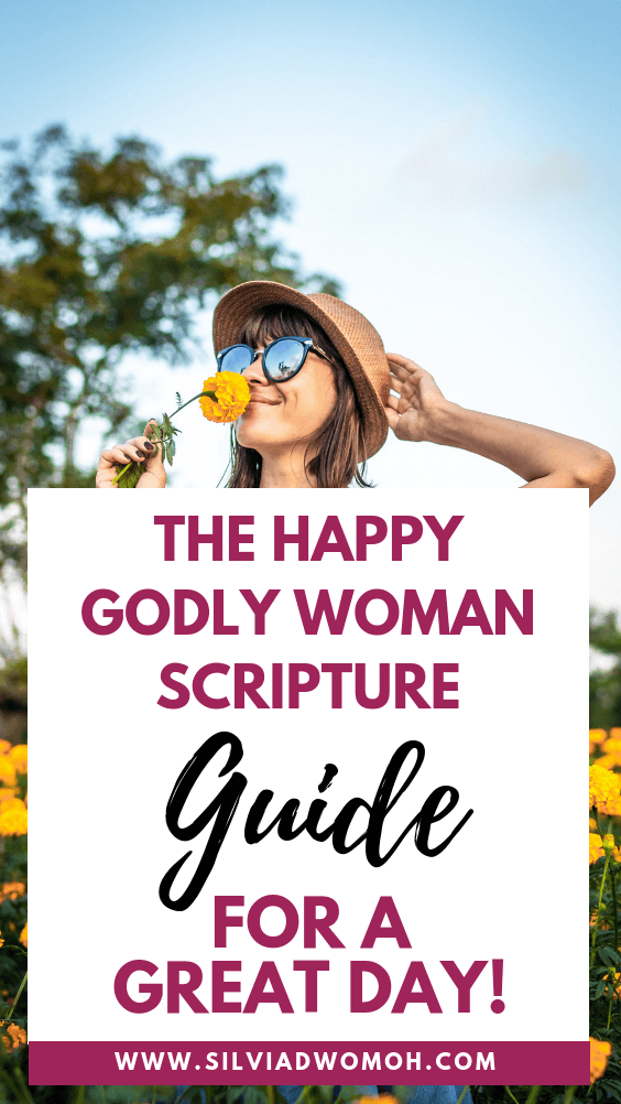 The Happy Godly Woman Scripture Guide!